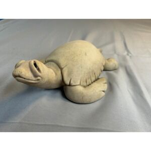Quarry Critters Tanya Turtle Figurine Second Nature Design 2000 Faux Stone Resin